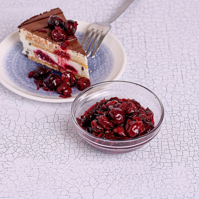 Cherries Soaked in Brandy