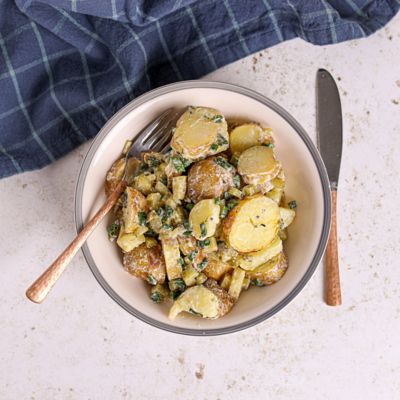 Jalapeno & Roast Potato Salad.
