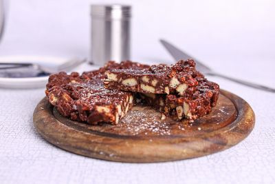 Chocolate Biscuit Cake.
