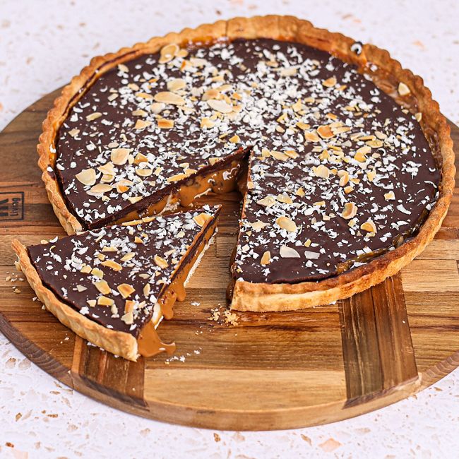 Salted Caramel Chocolate Torte