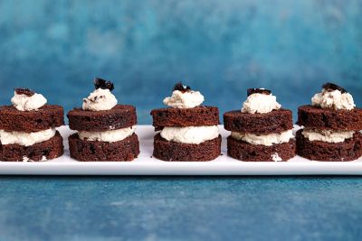 Black Forest Mini Cakes.