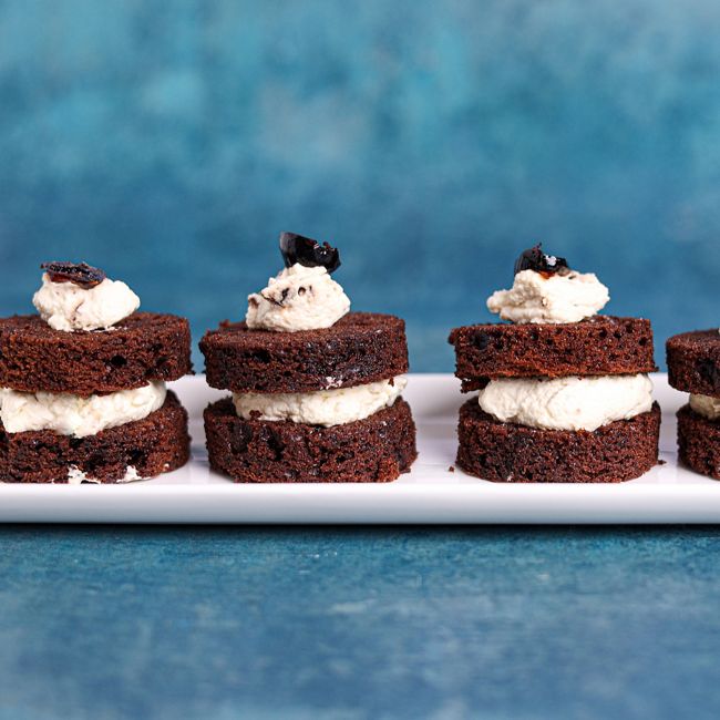 Black Forest Mini Cakes