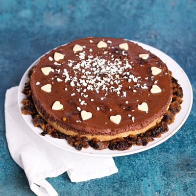 Christmas Pudding Cheesecake.