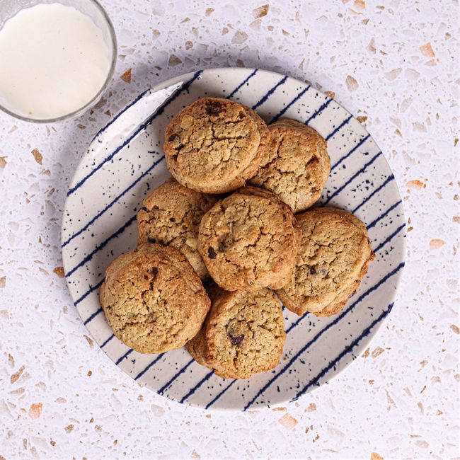 Peanut Butter & Coconut Christmas Cookies