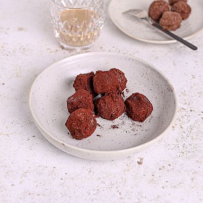 Irish Cream Chocolate Balls.
