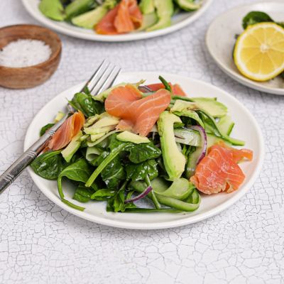 Smoked Salmon & Avocado Salad