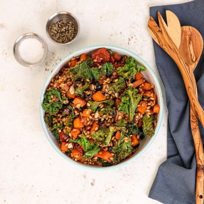 Butternut Squash, Kale & Pearl Barley Salad