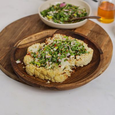 Chimichurri Cauliflower Steaks