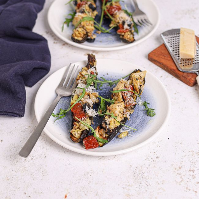 Antipasti Stuffed Zucchini