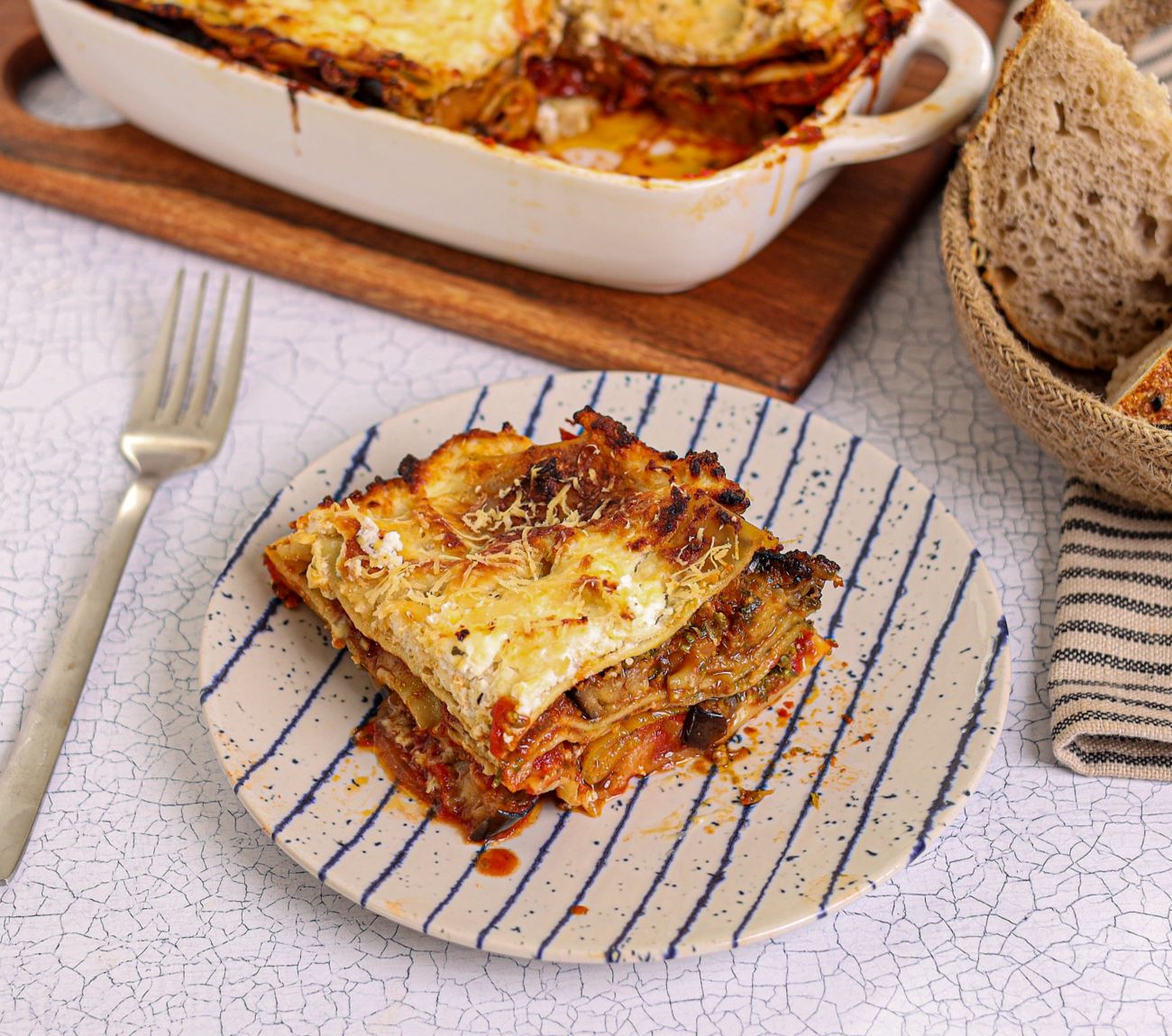 Roasted Mediterranean Vegetable Lasagne Recipe | Woolworths