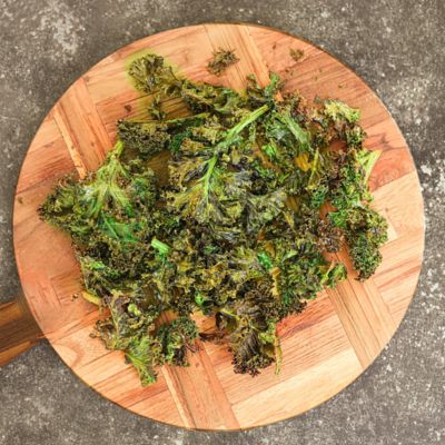 Curried Kale Crisps
