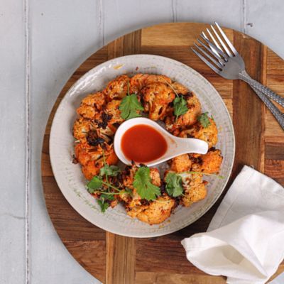 Buffalo Cauliflower Bites