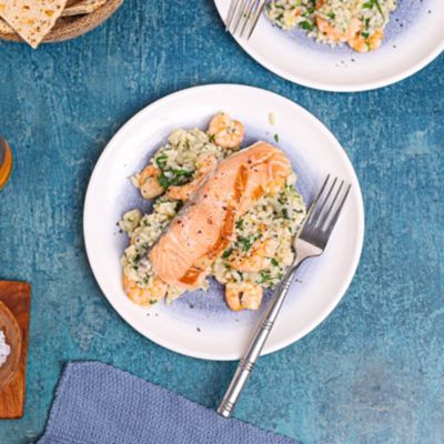 Seafood Risotto with Lemon & Dill