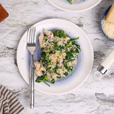 Chicken Spinach & Broccoli Risotto