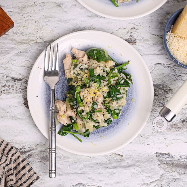 Chicken Spinach & Broccoli Risotto