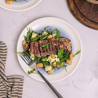 Lamb, Broad Bean & Mint Salad