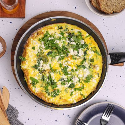 Broccoli, Leek & Kale Frittata