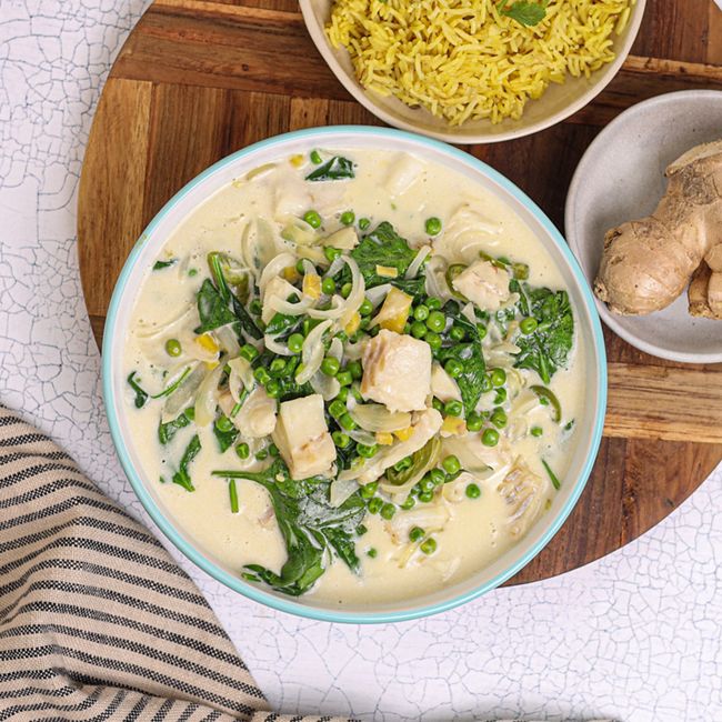 Coconut & Ginger Fish Curry