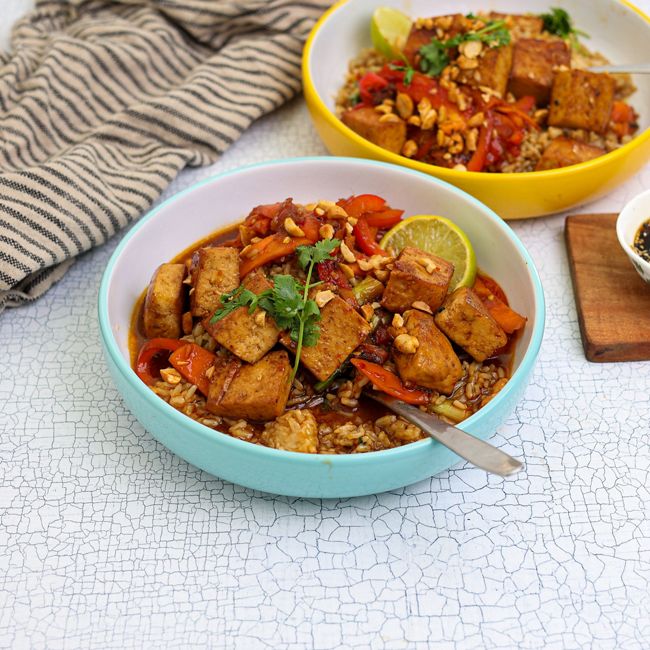 Teriyaki Tempeh Poke Bowl