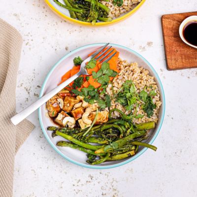 Hoisin Tofu Poke Bowl