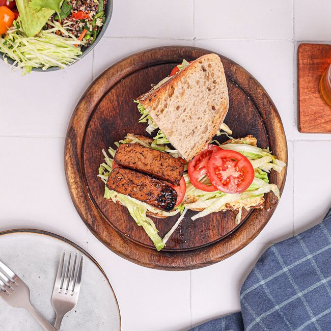 Tempeh Bacon "Belt"
