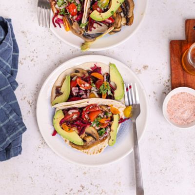 Mushroom Carnitas Tacos