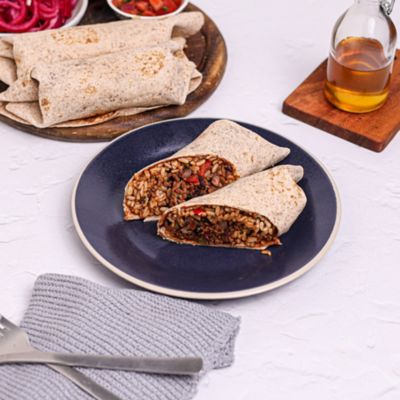 Beef & Black Bean Burritos