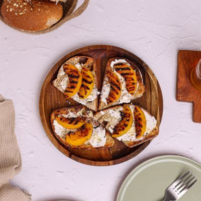 Peach & Ricotta Bruschetta