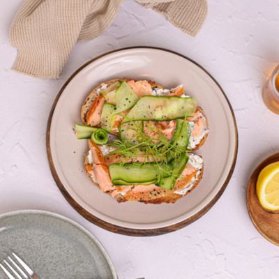 Smoked Salmon & Lemon Ricotta Bruschetta