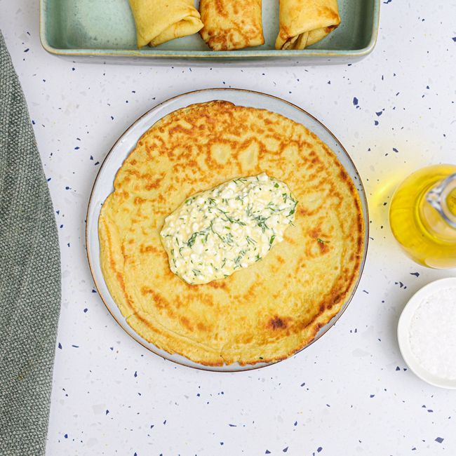 Nalesniki Ukrainian Crepes