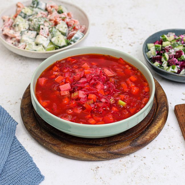 Hearty Beet & Potato Borscht