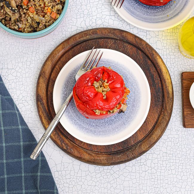 Ukrainian Stuffed Capsicums