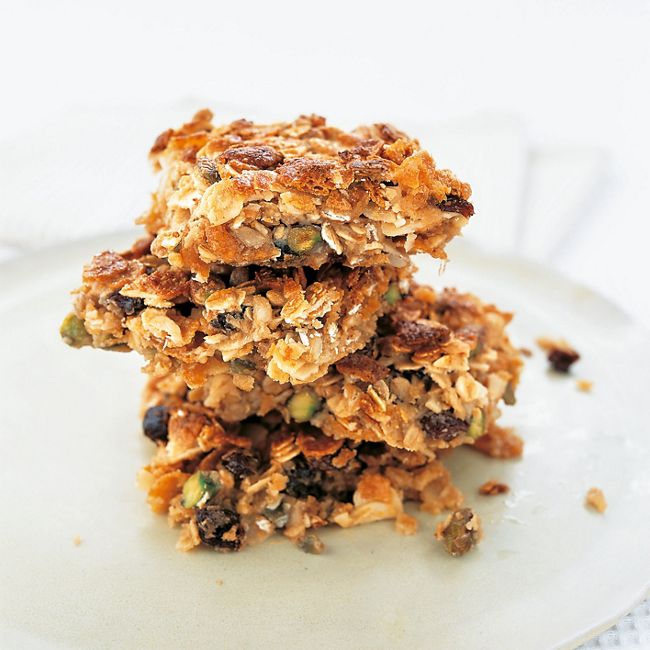 Lemon, Pistachio & Date Squares