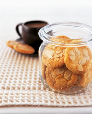 Orange & Polenta Crispy Cookies