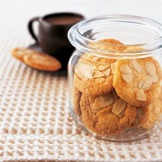 Orange & Polenta Crispy Cookies