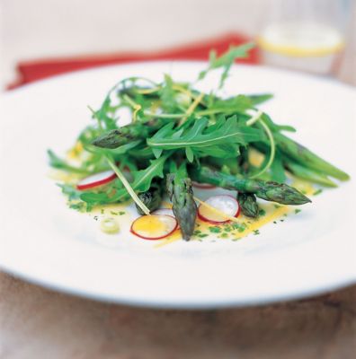 Asparagus With Tarragon Dressing