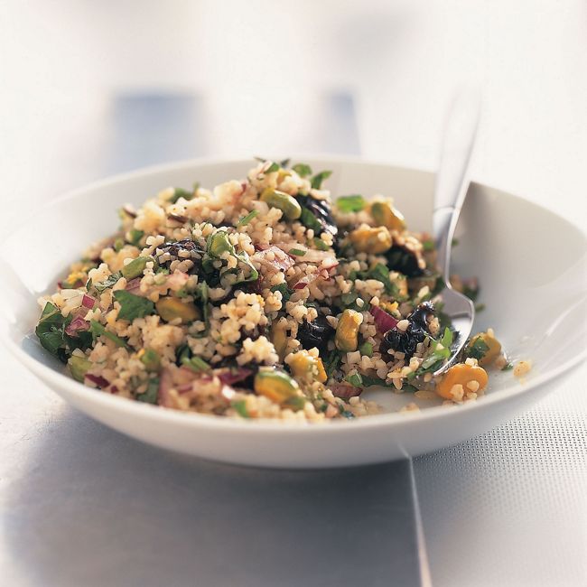 Tabbouleh With Fruit & Nuts