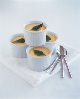 Baked Lemon Custards