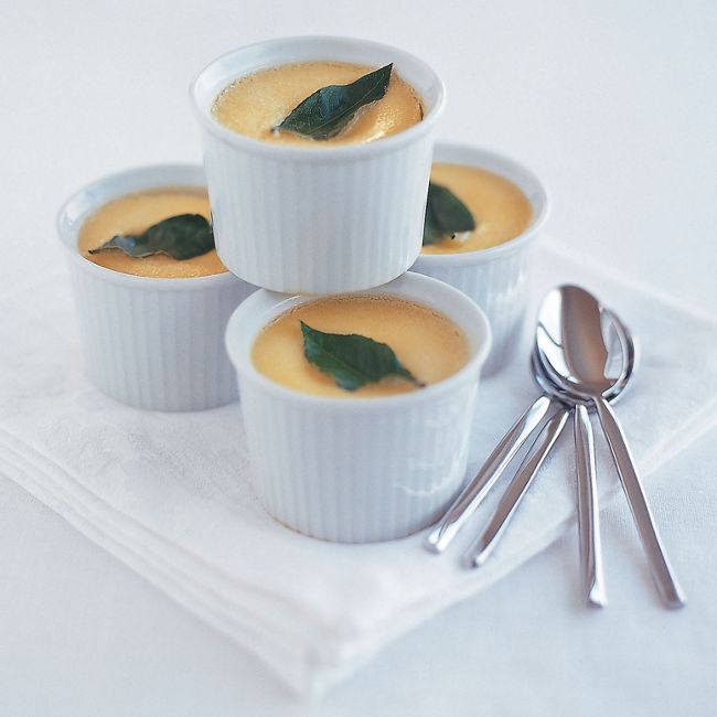 Baked Lemon Custards