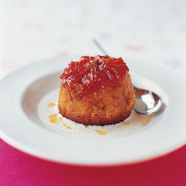 Upside-down Grapefruit Cakes