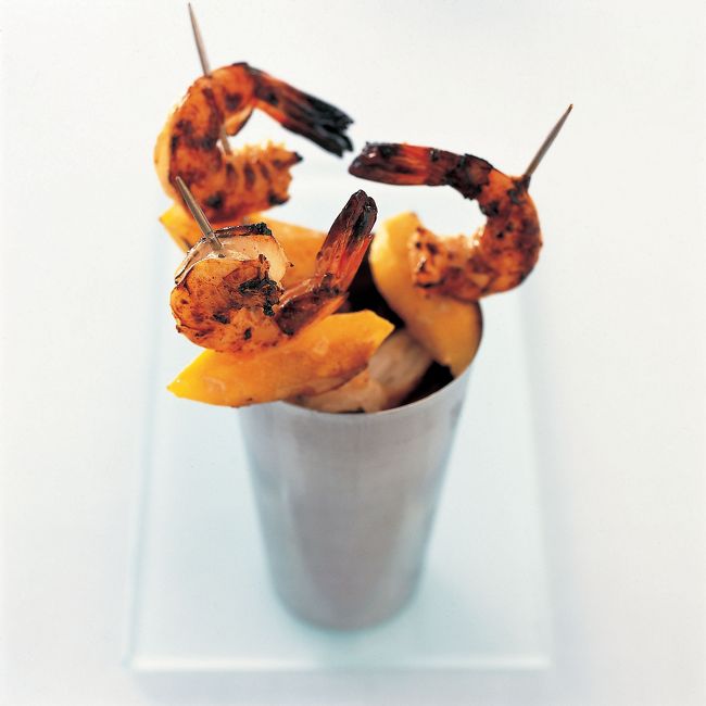 Prawn & Mango Kebabs