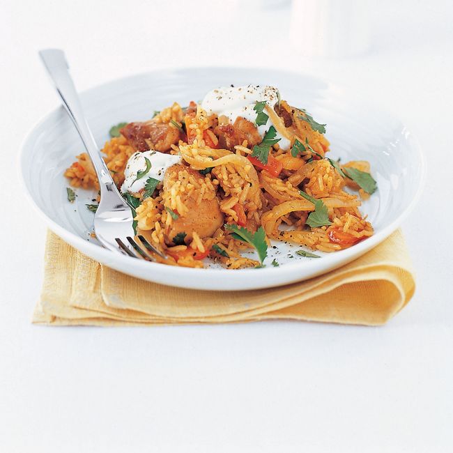 Aromatic Chicken Pilaf