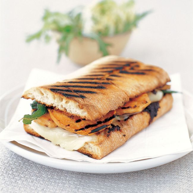 Sweet Potato & Fontina Panini