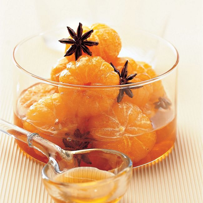 Caramelised Mandarins