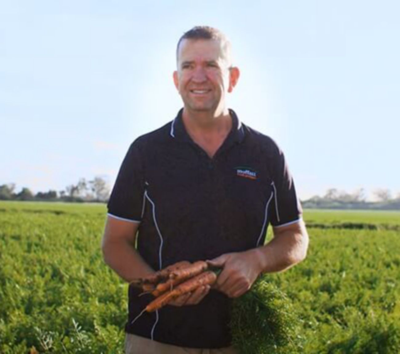Carrot farmer, Steve Moffatt