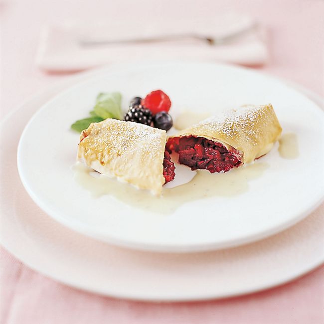Apple & Berry Strudels