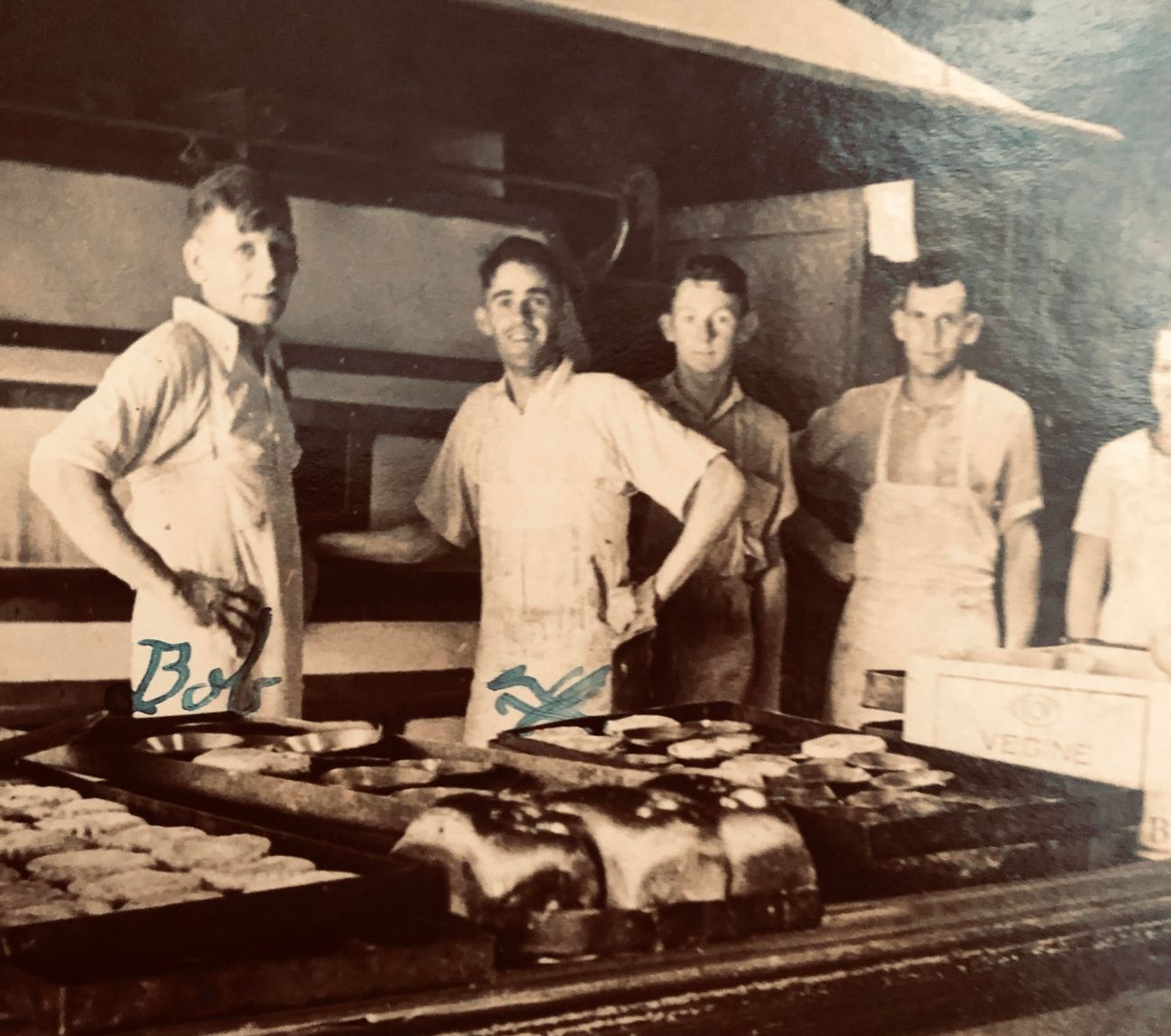 Nicky's family custard cake