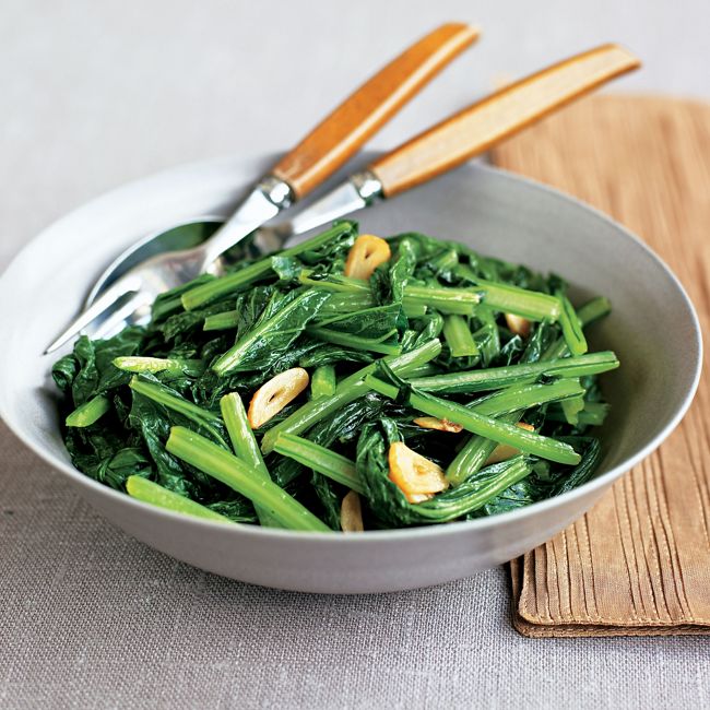 Garlicky Choi Sum