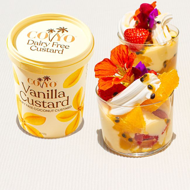 Dairy Free Custard Cups