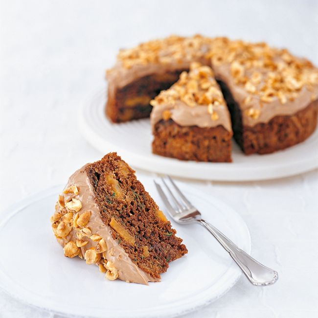 Chocolate, Zucchini & Nut Cake